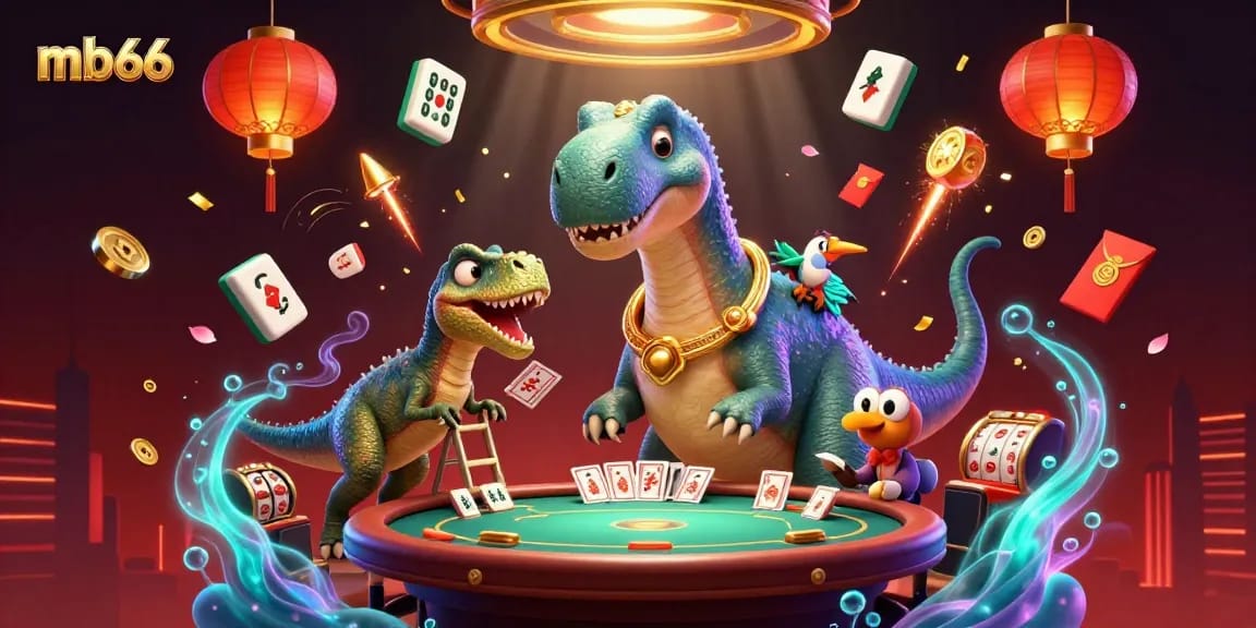 Engage with mb66 casino magic featuring vibrant 3D characters, poker, and dynamic gaming elements.