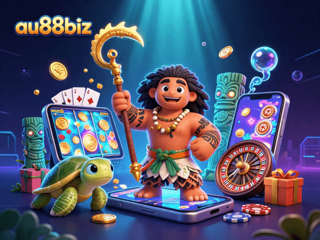 Spin winning slots and experience excitement with au88biz in this vibrant casino scene.