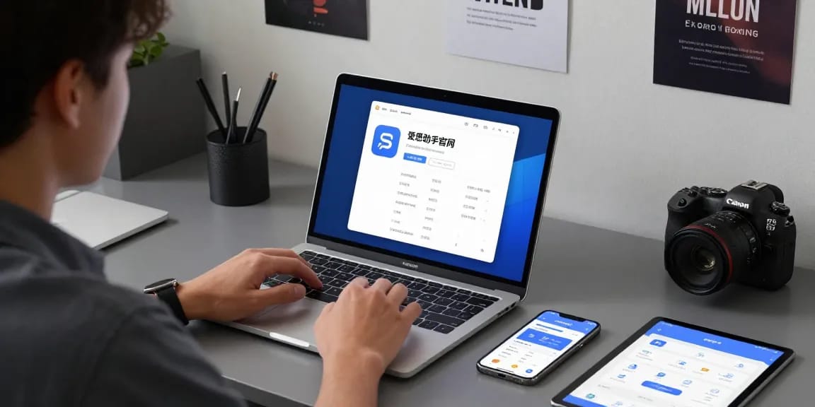 爱思助手官网应用场景,展示现代办公环境中设备管理的高效与便捷