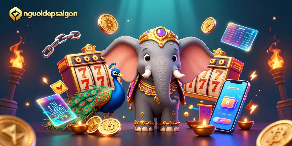 Engage in winning gameplay at nguoidepsaigon with vibrant slots and casino elements.