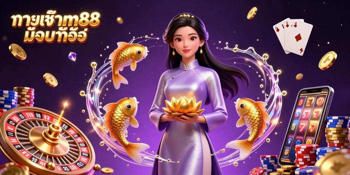 สัมผัสการเล่นที่ไร้รอยต่อที่ ทางเข้าm88 มือถือ กับฉากคาสิโน 3D ที่น่าตื่นเต้น