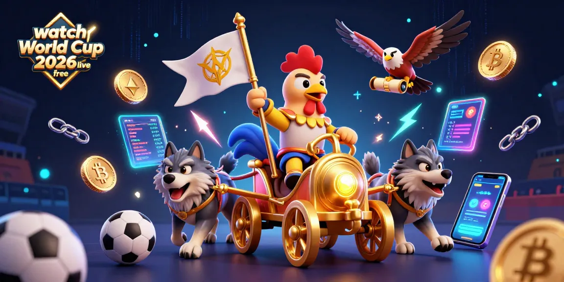 Watch World Cup 2026 live free and engage in thrilling sports betting with vibrant characters and dynamic elements.