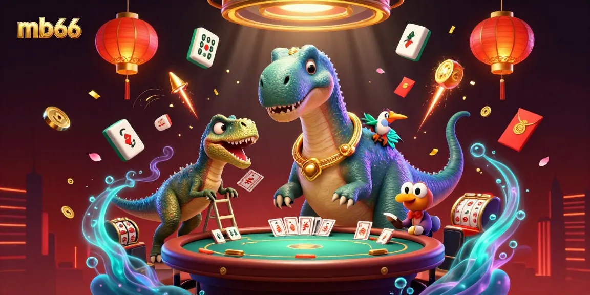 Engage with mb66 casino magic featuring vibrant 3D characters, poker, and dynamic gaming elements.