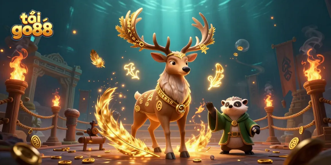 Experience thrilling wins downloading tải go88 with vibrant casino characters and action-packed elements.