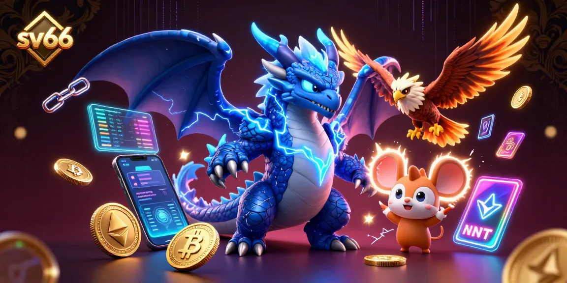 Engage in thrilling gaming experiences at sv66 with electrifying characters and crypto elements.