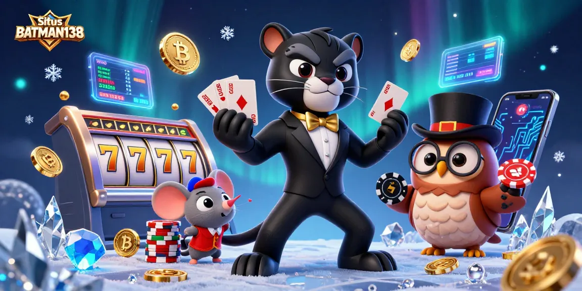 Situs BATMAN138 menghadirkan pengalaman bermain slot online dengan berbagai tema dan tampilan menarik.