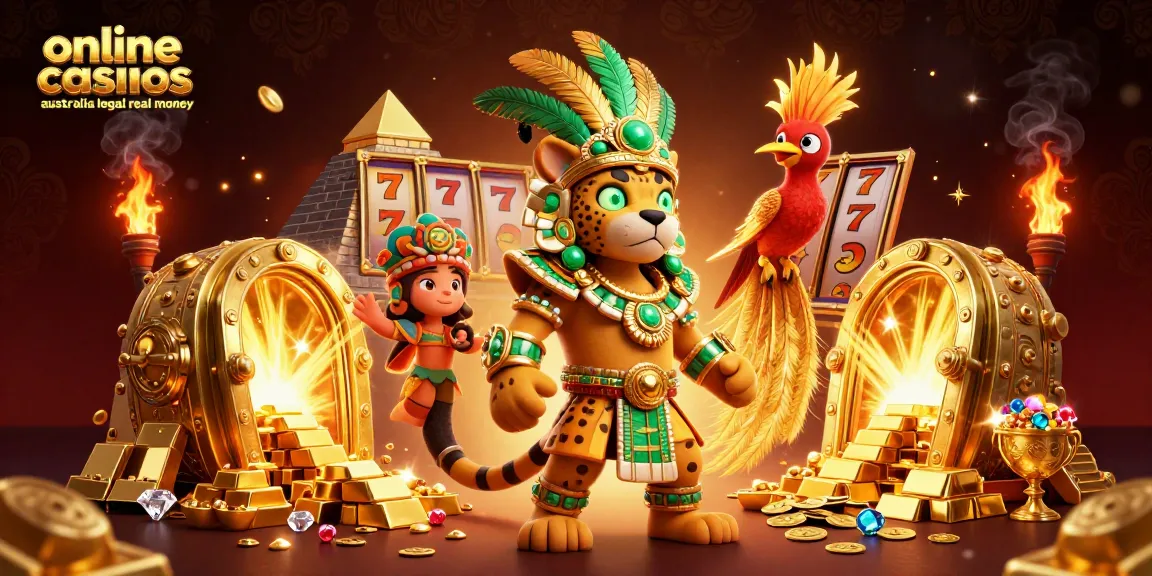Experience the thrill of online casinos Australia legal real money with dynamic slot action and treasure elements.