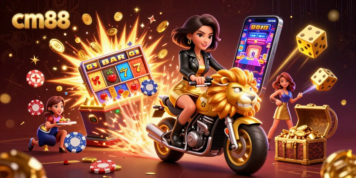 Join cm88 for exclusive slots and casino thrill rides in a vibrant gaming scene.