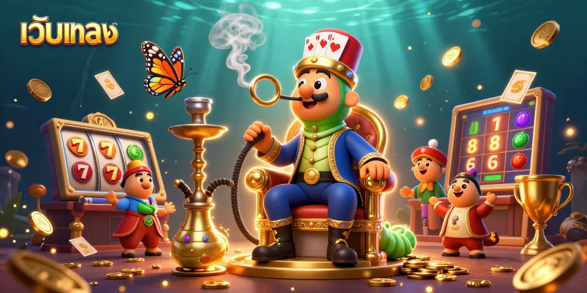 Experience thrilling gameplay on เว็บตรง with vibrant slot reels and golden coins in action.