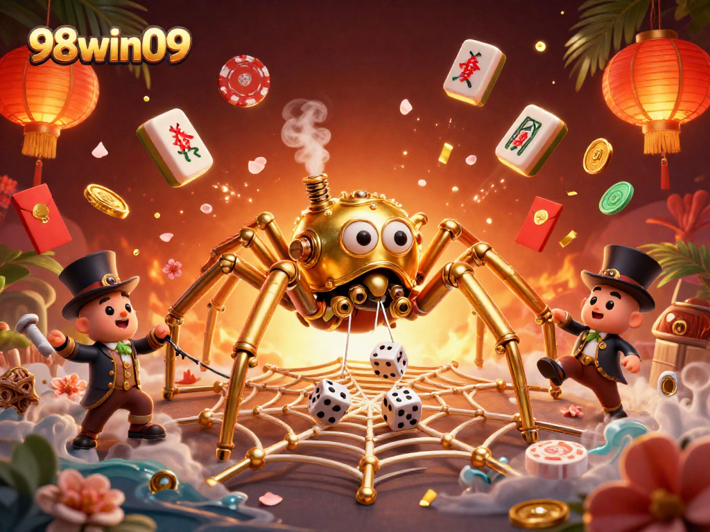 Play exciting games at 98win09 with golden elements and vibrant animations for thrilling wins.