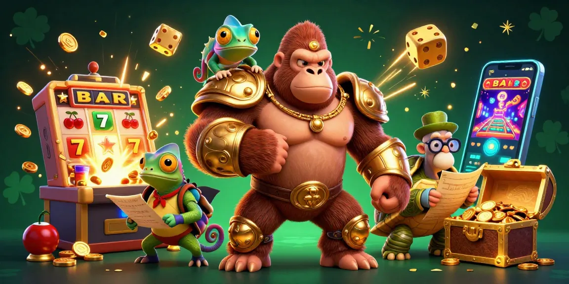 Experience the excitement of Go88's vibrant casino atmosphere with thrilling game elements and characters.
