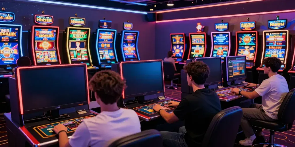 Hitclub gaming experience with players enjoying vibrant casino games in a virtual environment.
