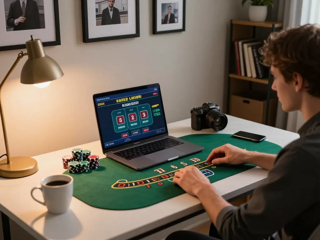Watch gameplay on the gamebaidoithuong8 online casino platform with live dealer and stylish setup