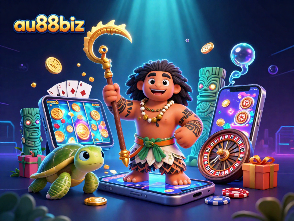 Spin winning slots and experience excitement with au88biz in this vibrant casino scene.