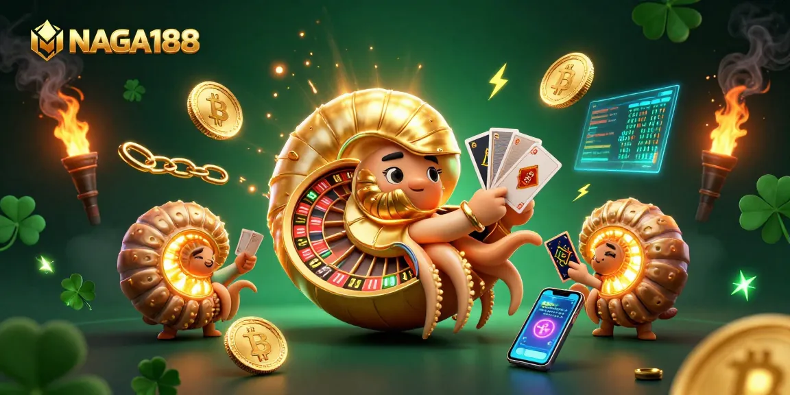 Bermain dengan NAGA188, nautilus kuno dan kartu di kasino digital yang mengesankan.