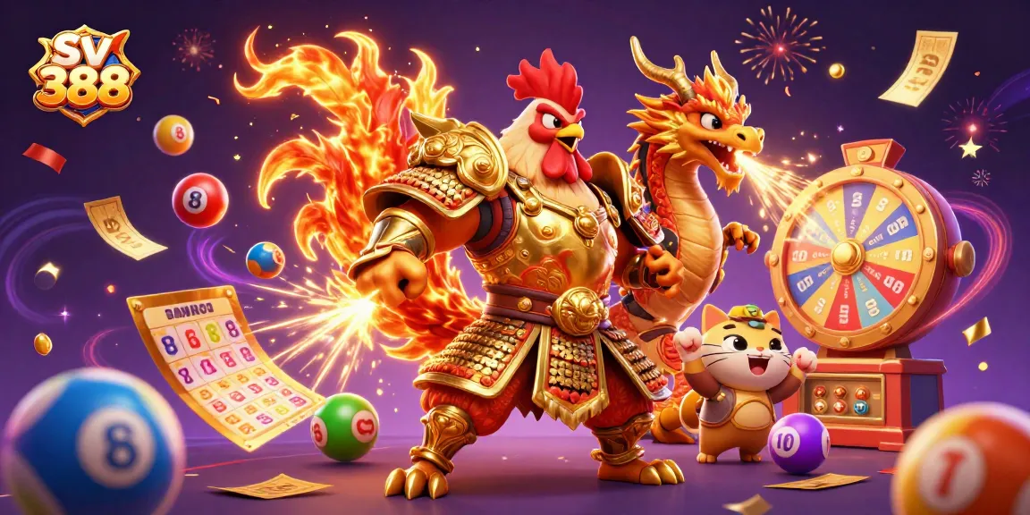 Experience exciting cockfighting at sv 388 with the epic rooster warrior and dynamic game elements.