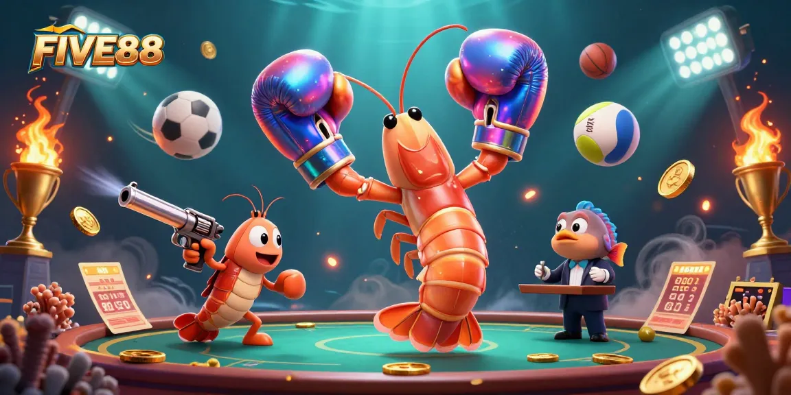Engage with FIVE88 to experience thrilling bets in an energetic casino scene.