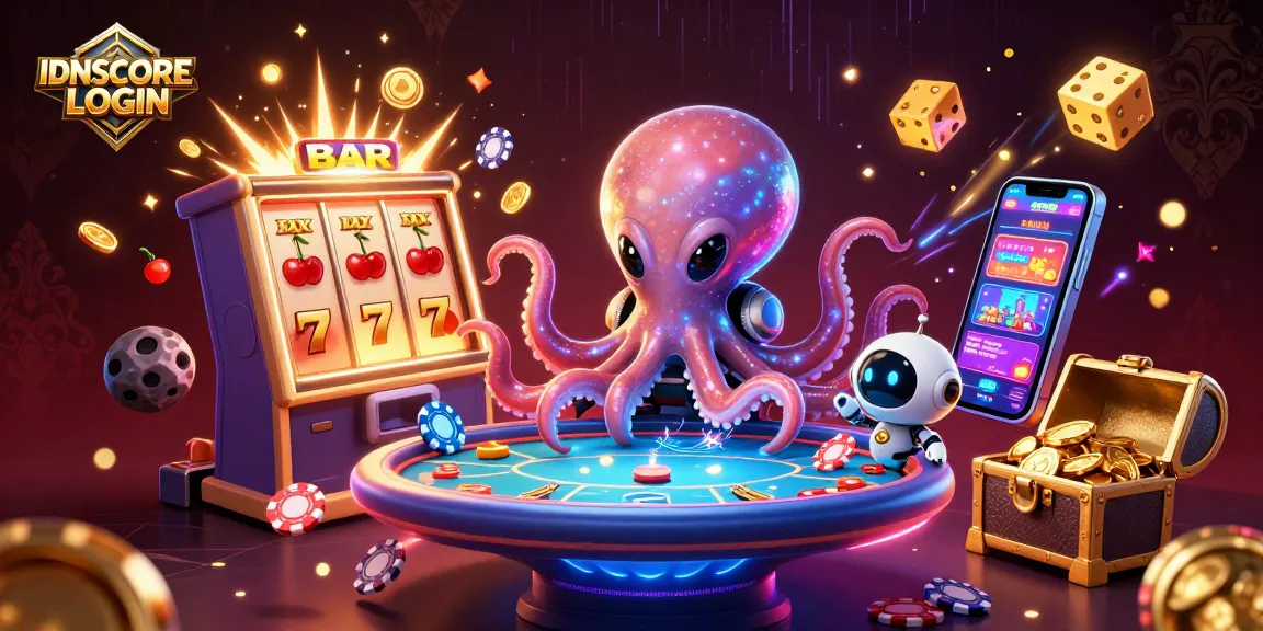 IDNSCORE LOGIN: Join the exciting alien-themed casino experience with vibrant games and holographic technology.