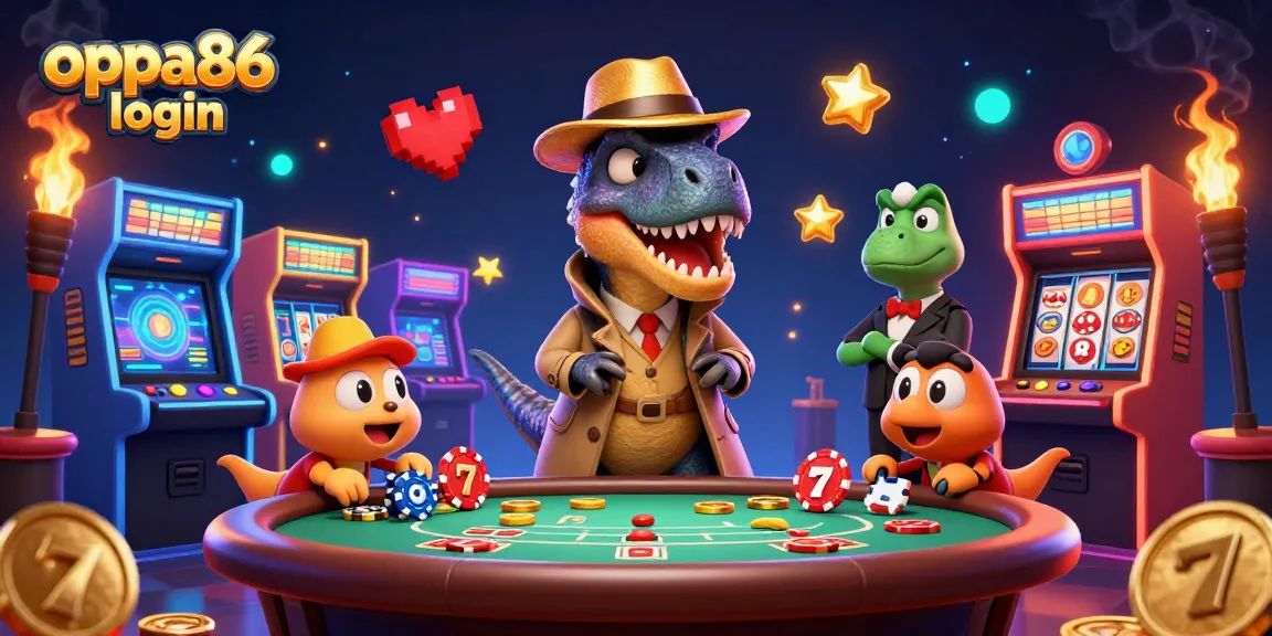 Experience thrilling action at the blackjack table with oppa86 login in a vibrant, dynamic casino scene.