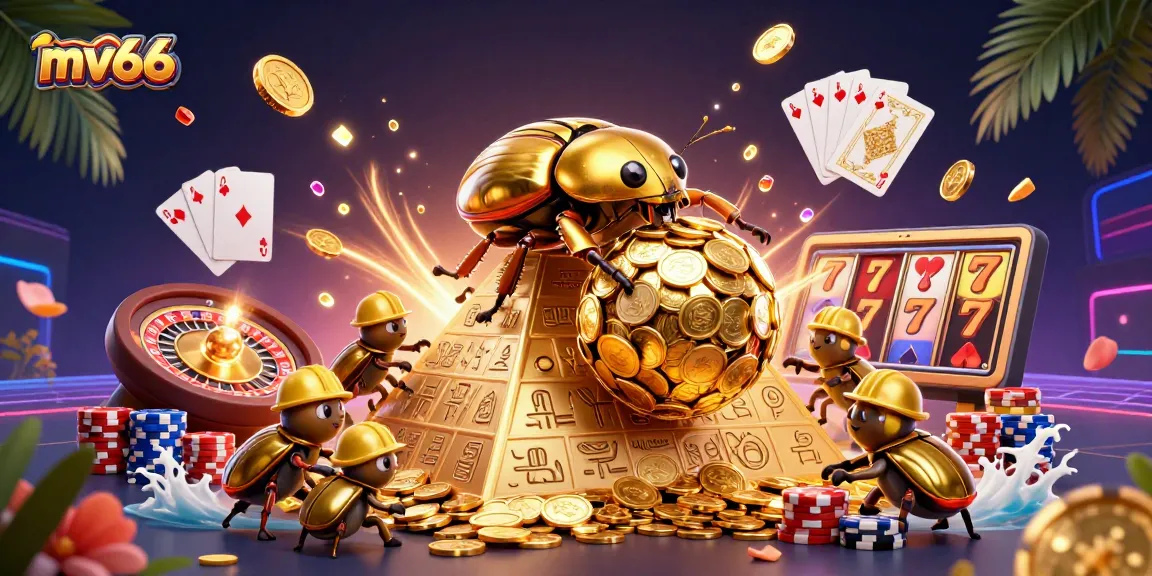 Win big at mv66 with dynamic casino elements featuring golden coins and elite gaming experiences.
