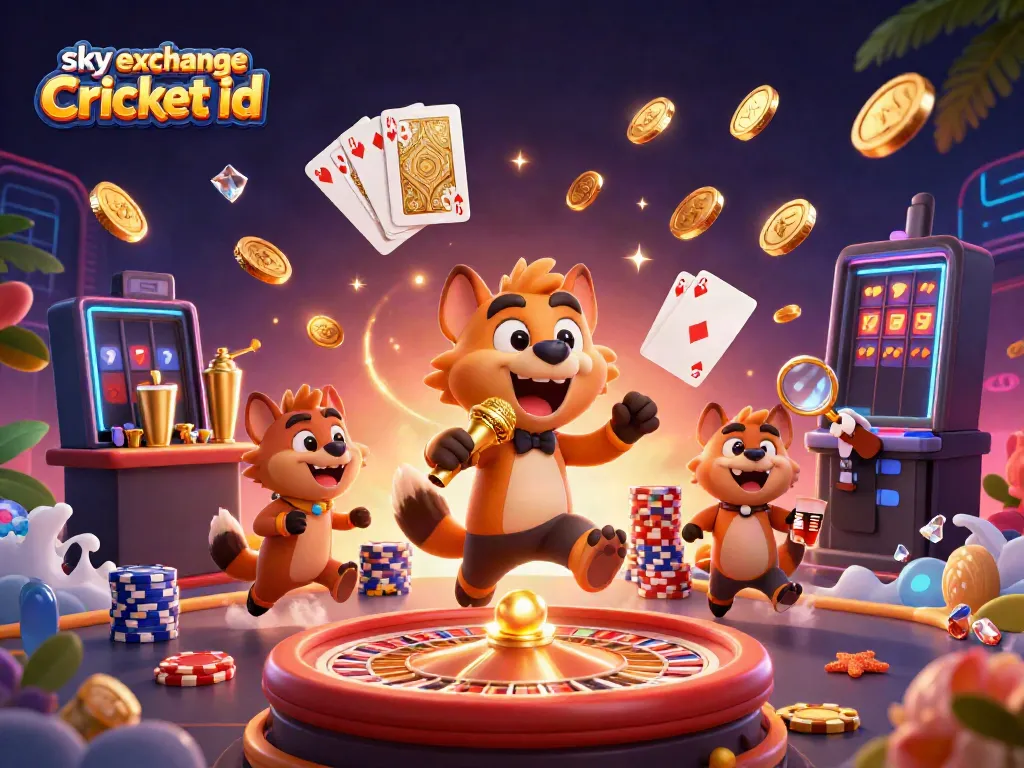 Engage in thrilling action with your sky exchange Cricket id at a lively casino club hosted by hyenas