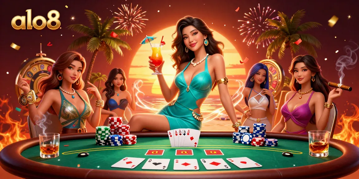 Join the excitement at alo8 with dynamic casino gaming elements and a glamorous atmosphere.