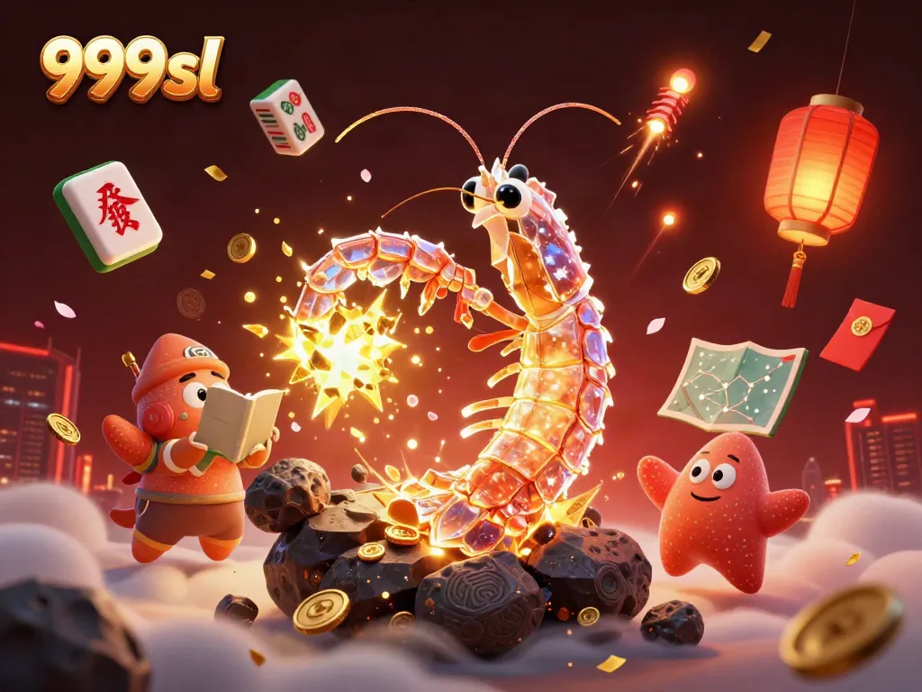 Engage with 999sl’s dynamic gaming universe featuring colorful starlit characters and magical treasures.