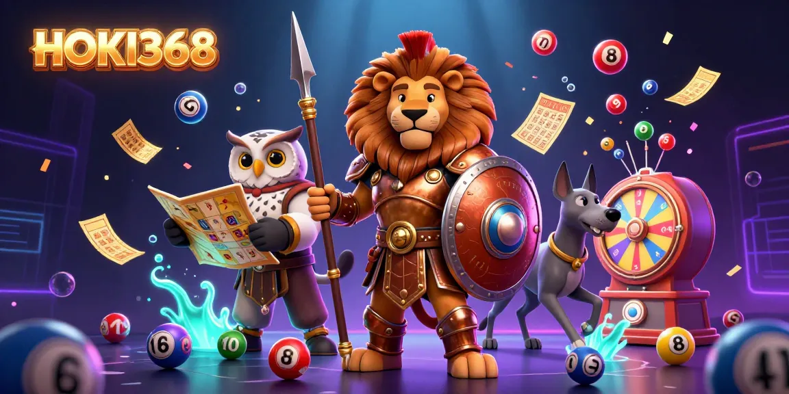 Engage with HOKI368's thrilling gaming journey through vibrant 3D casino elements.