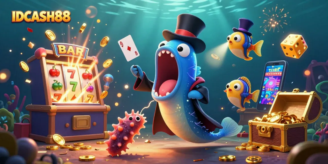 Play thrilling games on IDCASH88 with vibrant visuals and dynamic casino elements.