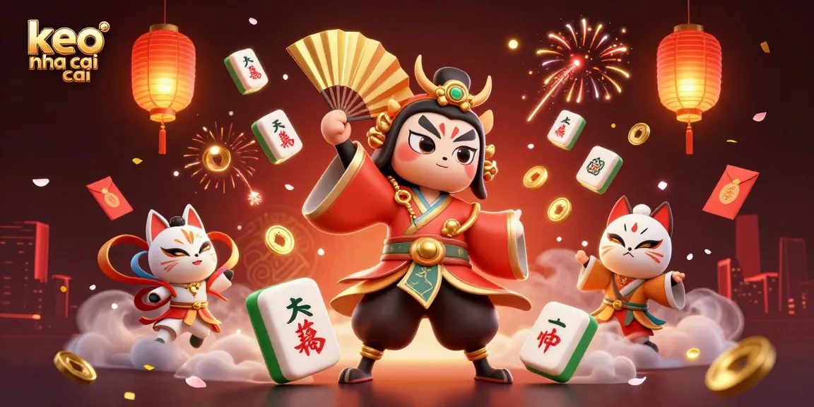 Engage with keo nha cai through dynamic 3D gambling visuals and vibrant elements.