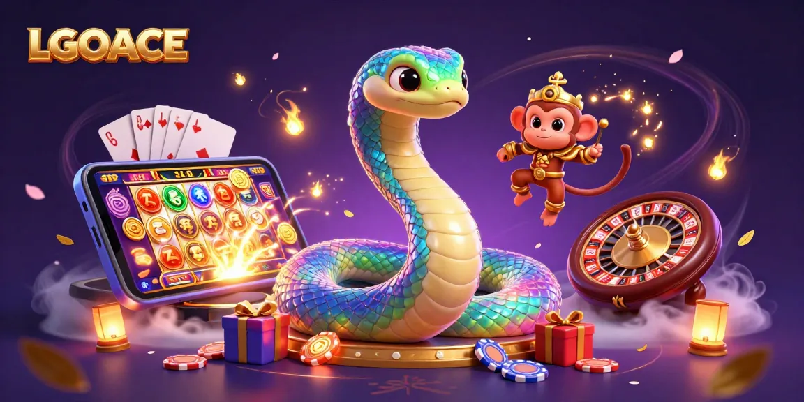 LGOACE brings excitement to the casino scene with vibrant characters and thrilling slot games.
