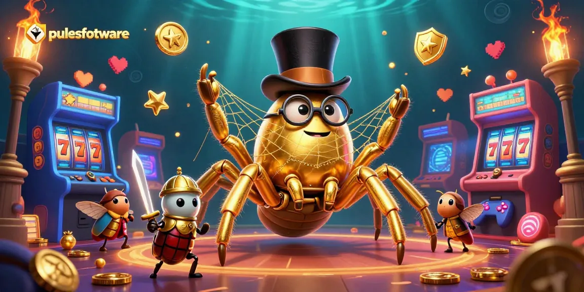 Engage with pulsesoftware's vibrant casino scene featuring lively characters and immersive game elements.
